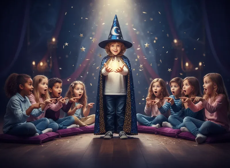 ילד היומולדת בהופעה